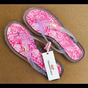 Brand New With Tag! Vineyard Vine Flip Flops!